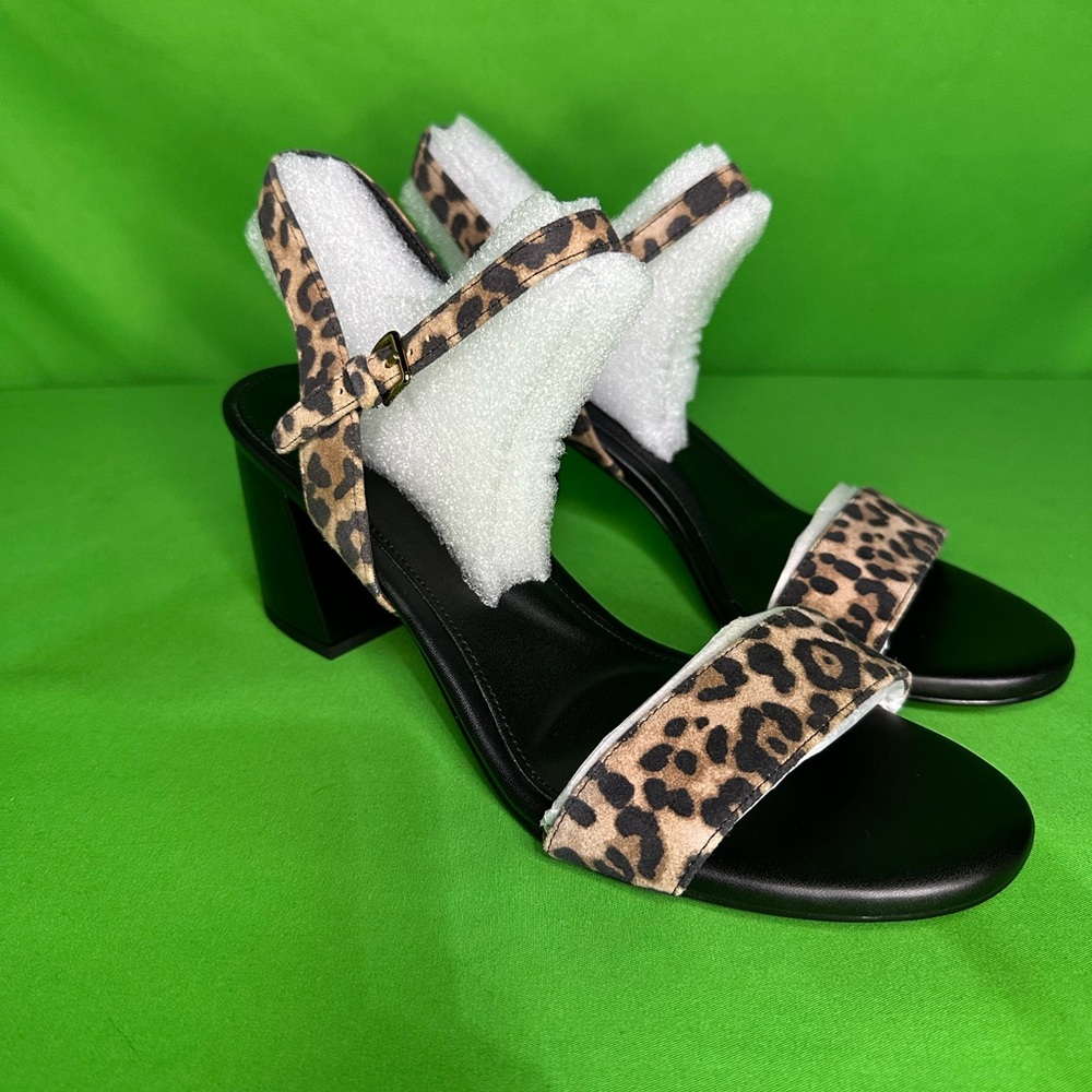 Cole Haan Leopard Print Block Heels